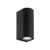 Aplique aluminio bidireccional exterior GU10 - IP54 - NEGRO - comprar online