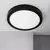 Plafon led de aplicar circular MACROLED 18w - NEGRO en internet