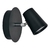 Aplique Sonata negro gu10 direccionable Con interruptor - comprar online