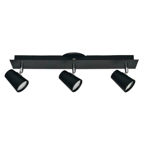 Aplique Candil Sonata 3xgu10 Direccionables negro - comprar online
