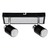 Aplique Julita 2xgu10 pared negro - comprar online