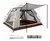 Tienda Casa Campaña Grandes Para Acampar 4-6persona215x215cm Beige