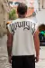 Drop shoulder knit cut-off