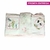 Imagem do Kit 3 Pano De Boca Bebe Babete Papi Fralda de Pano Com Prendedor De Chupeta 32x32cm Menino Menina