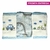 Kit 3 Pano De Boca Bebe Babete Papi Fralda de Pano Com Prendedor De Chupeta 32x32cm Menino Menina - loja online