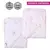 Kit 2 Toalha de Banho Bebê Soft Fralda com Capuz
