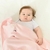 Cobertor Manta Microfibra Macio Antialérgico Infantil Bebe Com Orelhinha 1,10M x 85cm Mami Bichuus Papi Menina Menino na internet