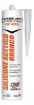 Silicone Acético Branco 240g - Uso Geral Orbived