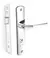 Fechadura Porta Madeira Popline Reta Externa 40x53 - Soprano