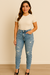 Calça jeans sal e pimenta - comprar online