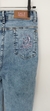 Calça jeans sal e pimenta