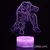 Lâmpada 3D Homem De Ferro - telonastore