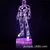 Lâmpada 3D Homem De Ferro