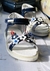 Sandalias BALDUCCI PIEL Flores Azul Marino/Plateado en internet