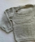 Sweater Trenzado Natural - comprar online