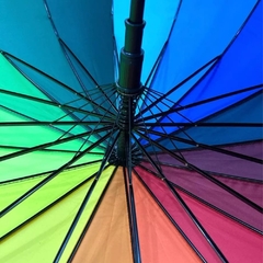 Paraguas Multicolor con Funda Plástica MT246 - comprar online