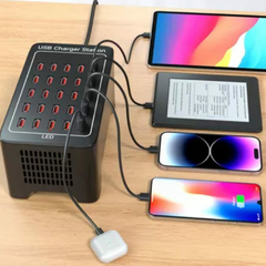 Estación de Carga USB Rápida con 20 Puertos - comprar online