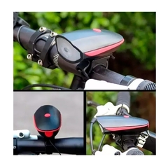Luz Led con Bocina para Bicicleta - Monopatín - Varmak