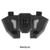 Soporte Gopro para casco motocicleta motowolf 3534 - comprar online