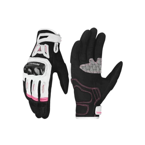 Guante de Motociclista modelo 0330b Blanco - comprar online