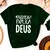 Blusa T-shirt Linda Camiseta Feminina Ninguem Explica Deus Fé Camisa - comprar online