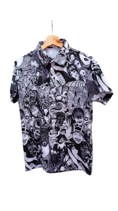 Camisa Unisex Terror Manga - MUTO