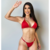 Biquini de fita para bronze marquinha com regulagem e forro moda praia 2025