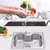 Cuba para cozinha gourmet pia aço inox Com Acessórios,50x40cm