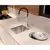 Lixeira de Embutir 3 Litros Inox Para Pia Granito Gourmet Luxo - Belém e cia