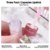 Imagem do Kit de Brilho Labial Water Gloss 3 Peças Hidratante de Longa Duração Reparo de Linha Copo Antiaderente Primer Y2K