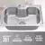Kit Cuba Cozinha Gourmet Inox C/ Torneira Bancada Silicone brinde na internet