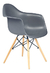 Paquete De 4 Sillas Eames Hood Con Brazos Moderna Retro