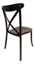 Silla Crossback Restaurante Banquete Jardín Paquete 10 - tienda en línea