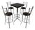 Imagen de Mesa Periquera Con Bancos Restaurante Bar Lounge Cafetería