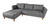 Sala Esquinera Escuadra Minimalista Moderna Sillones Salas - comprar en línea