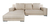 Imagen de Sala Esquinera Minimalista Moderna Sillones Salas Lounge Esc