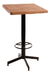 Mesa Periquera Madera Banco Tolix Restaurante Bar Cafetería