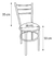 Silla Para Restaurante Bar Taqueria Cafeteria Comedor Lounge