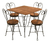 Mesa Con Sillas De Alambron Restaurante Bar Retro Vintage