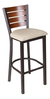 Imagen de Mesa Periquera Madera Bancos Uso Rudo Restaurante Bar