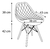 Sillas Eames Silla Minimalista Moderna Paquete De 2