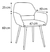Silla Eames Hood Comedor Sillas Modernas Paquete 2 - comprar en línea