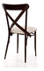 Mesa De Madera Sillas Crossback Restaurante Bar Cafetería - Dimobeler