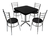 Mesa Y Sillas Para Restaurante Bar Cocina Cafetería 5 Pzas - tienda en línea