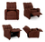 Sillón Reclinable Reposet Moderno Minimalista Sillones Salas