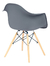 Paquete De 4 Sillas Eames Hood Con Brazos Moderna Retro en internet