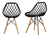 Imagen de Sillas Eames Silla Minimalista Moderna Paquete De 2