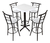 Imagen de Mesa Periquera Con Bancos Restaurante Bar Cafetería Lounge