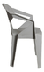 Silla Plástica Origami Restaurante Cafetería Comedor Jardin