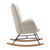 Silla Mecedora Sillón Madera Maternidad Lactancia Moderna - Dimobeler